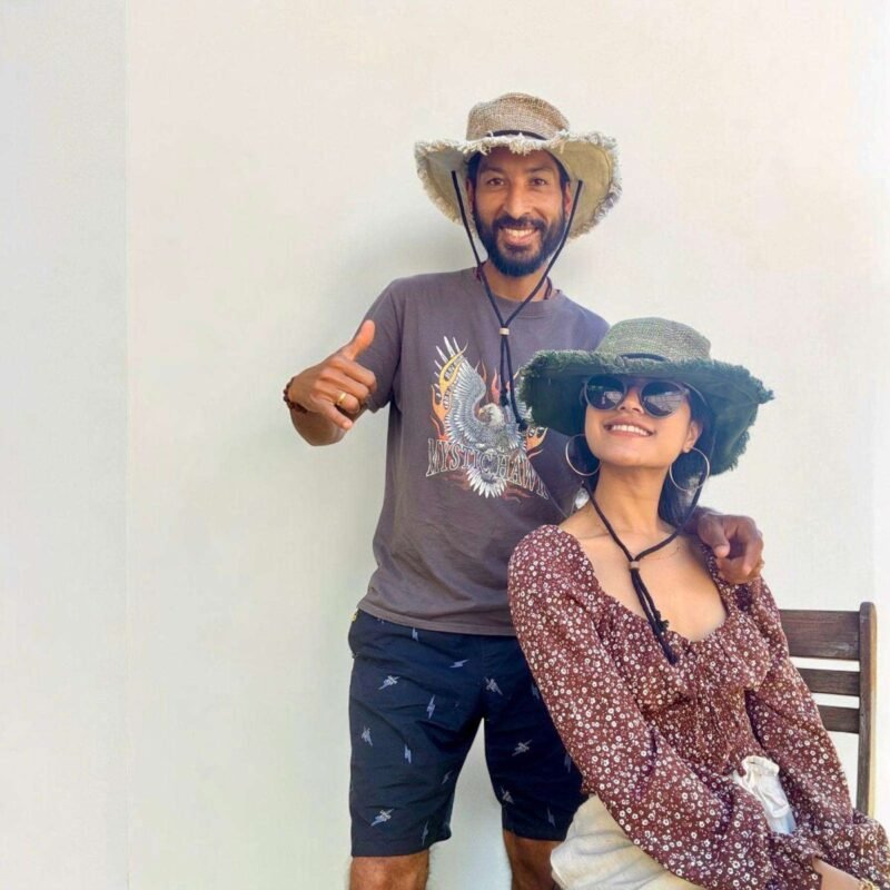 couples wearing cruiser hemp hats