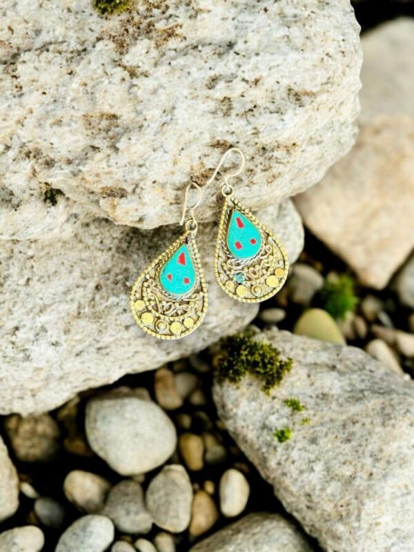 teardrop blue torquoise
