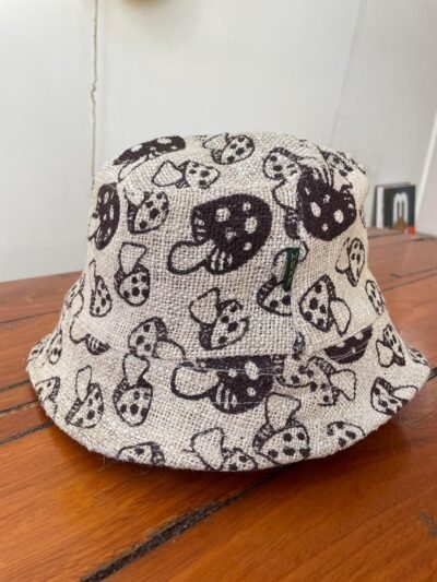 mushroom-print-bucket-hat