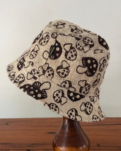 small mushroom bucket hat