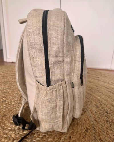 sustainable functional backpack side