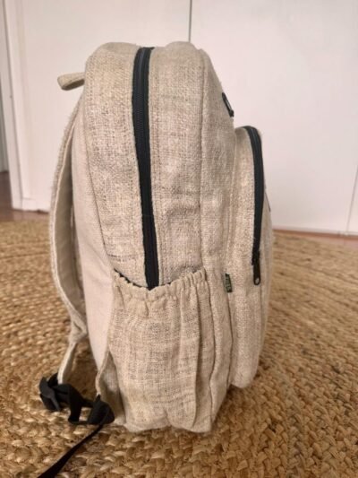 sustainable functional backpack side