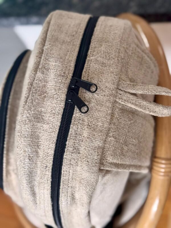sustainable functional backpack top