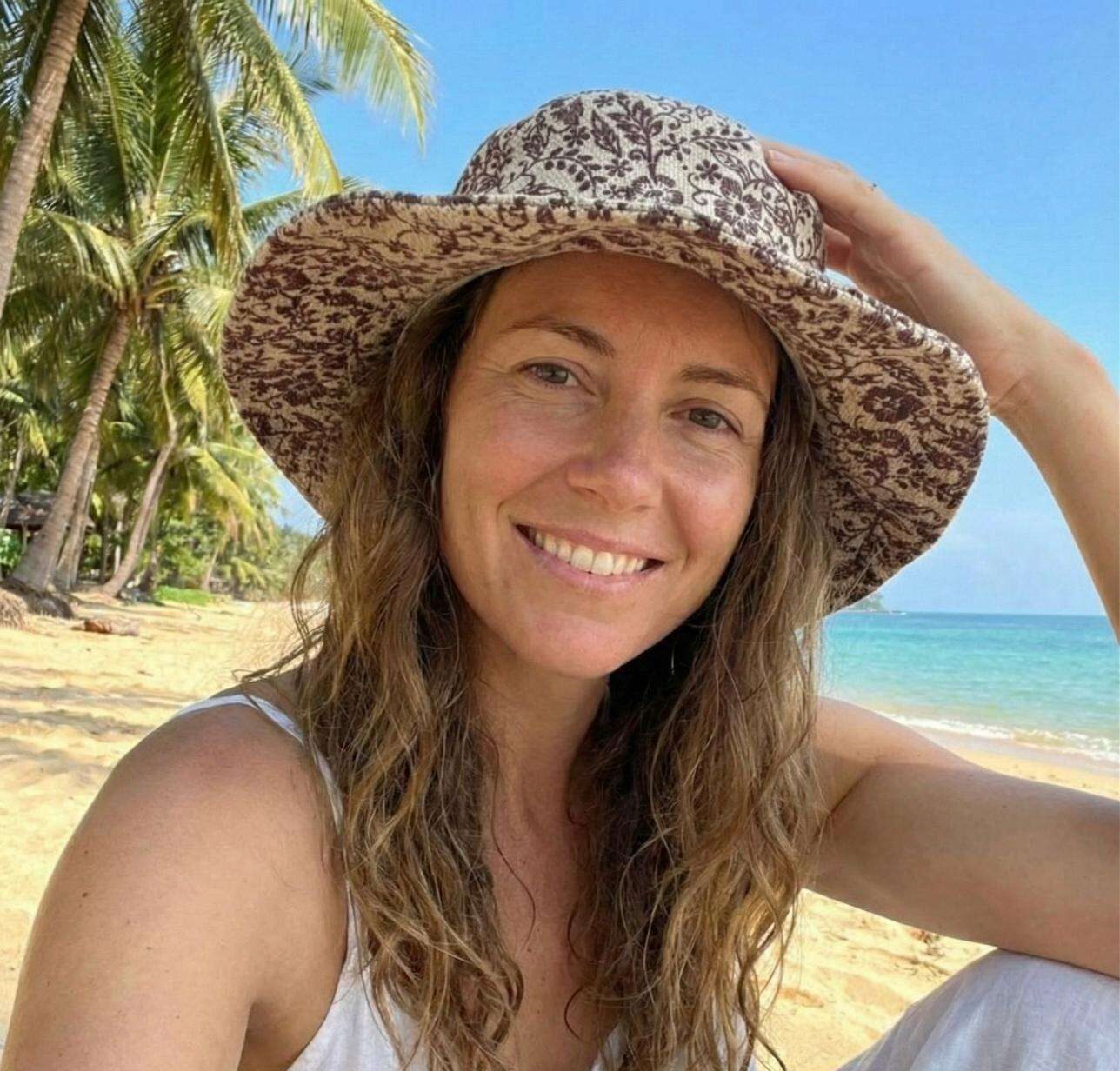 Floral Hemp Hat