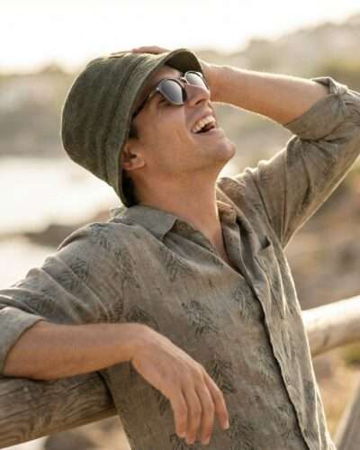 Green KTM Hemp Bucket Hat - Image 2