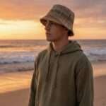 Hemp Bucket hat: Multicolor
