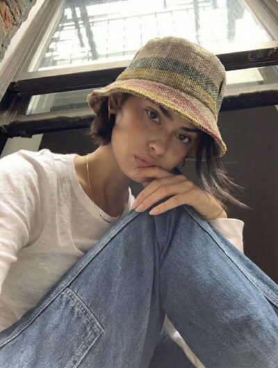 Hemp Bucket hat: Multicolor - Image 2