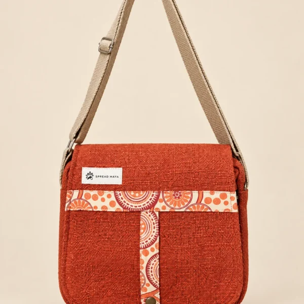 Tribal Harmony Hemp Side Bag