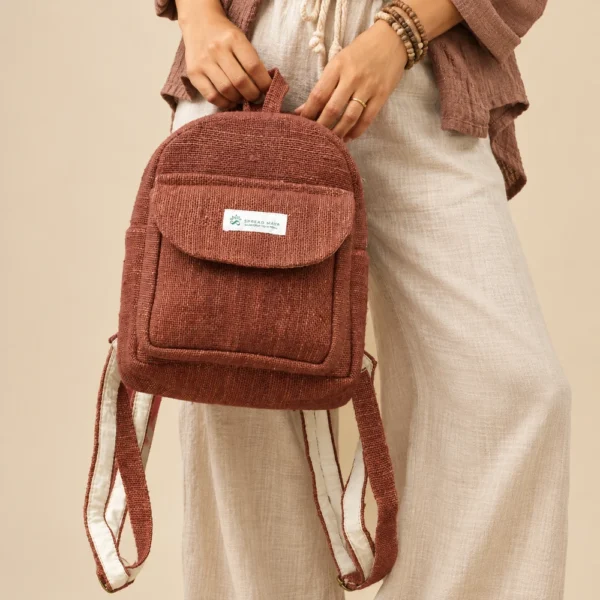 brown-hemp-mini-backpack-model-lower-body