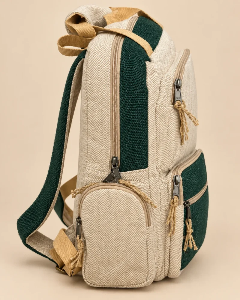 Hemp-Maternity-Backpack-green-side