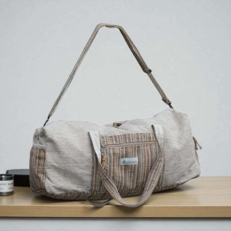 Hemp Duffle Maya Bag