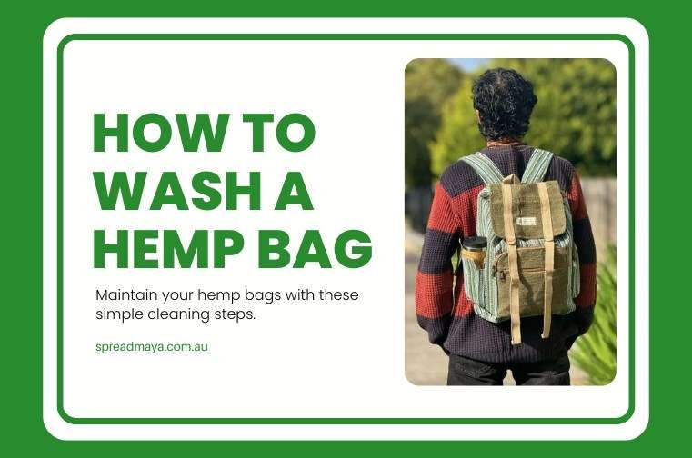 how to wash a hemp bag