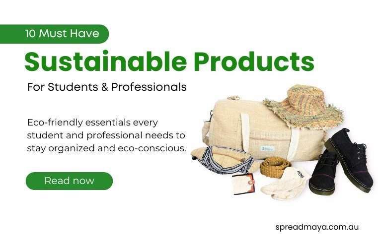 10 sustainable products for students and professionals