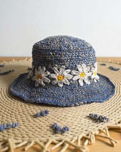 Alpine-Blossom-crochet-Hat-Front