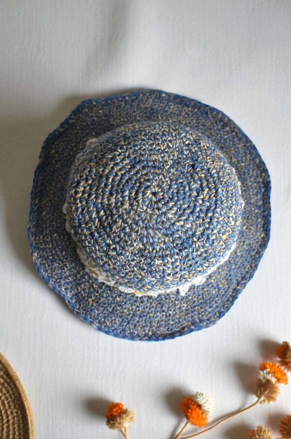 Alpine-Blossom-crochet-Hat-Top