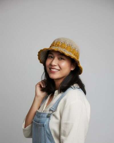 Gurkha Looms Crochet Hat – Yellow