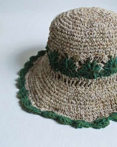 Gurkha Looms Crochet Hat – Green - Image 4