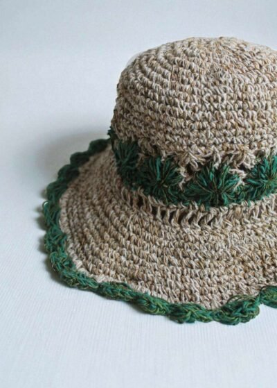 Gurkha Looms Crochet Hat – Green - Image 4