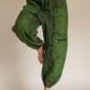 Mushroom Trousers Light Green leg