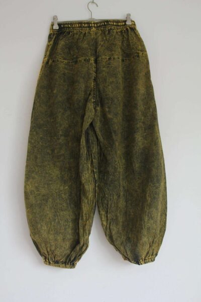 mushroom printed trousers back