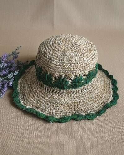 Gurkha Looms Crochet Hat – Green - Image 2