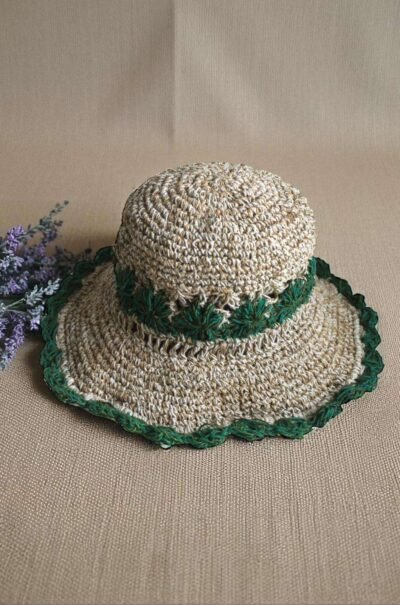 Gurkha Looms Crochet Hat – Green - Image 2
