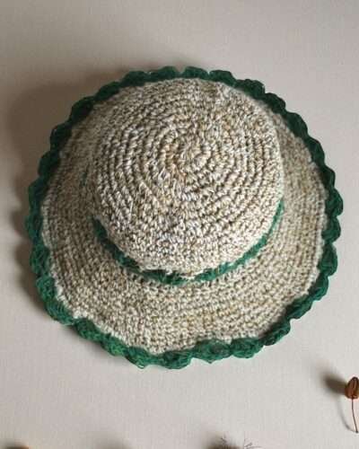 Gurkha Looms Crochet Hat – Green - Image 3