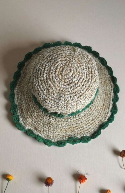 Gurkha Looms Crochet Hat – Green - Image 3