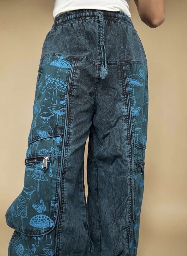 ShroomBloom Trousers - Teal - Image 5