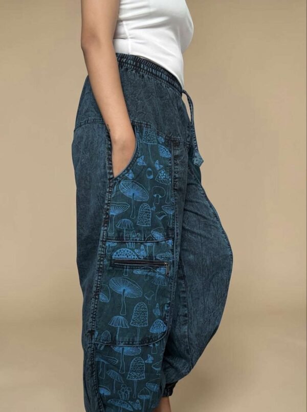 ShroomBloom Trousers - Teal - Image 3