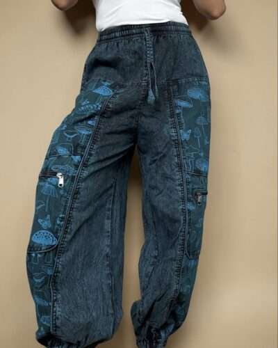 ShroomBloom Trousers - Teal - Image 4