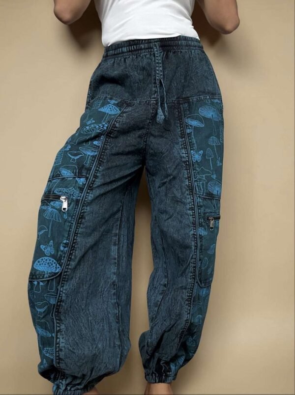 ShroomBloom Trousers - Teal - Image 4