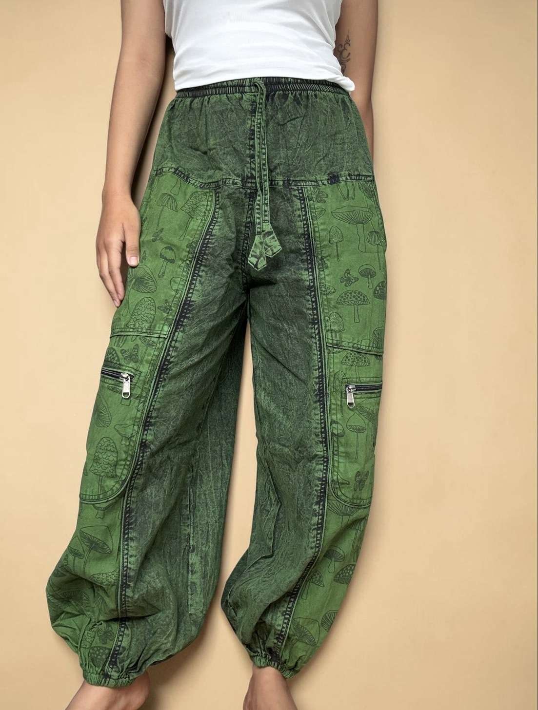 ShroomBloom Trousers - Green