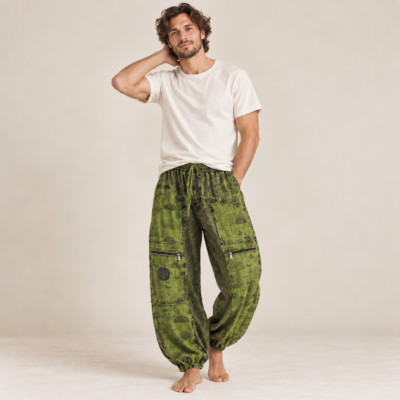 ShroomBloom Trousers - Light Green
