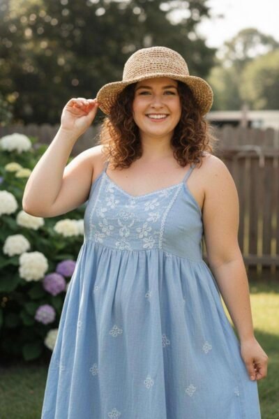 Simple Beige Crochet Hat - Image 7