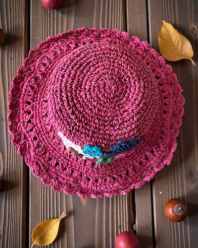 Flora Crochet Hat - Image 12