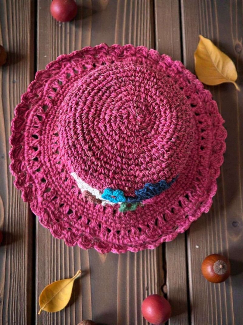 Flora Crochet Hat - Image 12