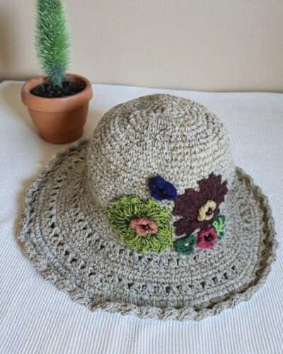 Flora Crochet Hat - Image 2