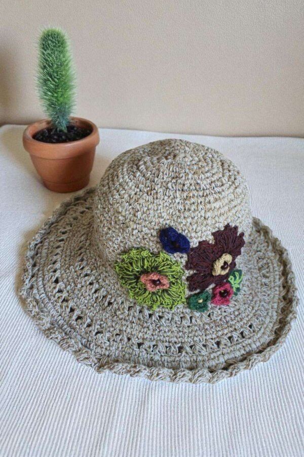Flora Crochet Hat - Image 2