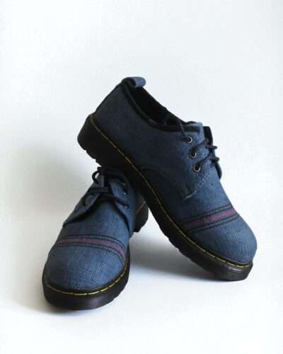 hemp shoes in plain background