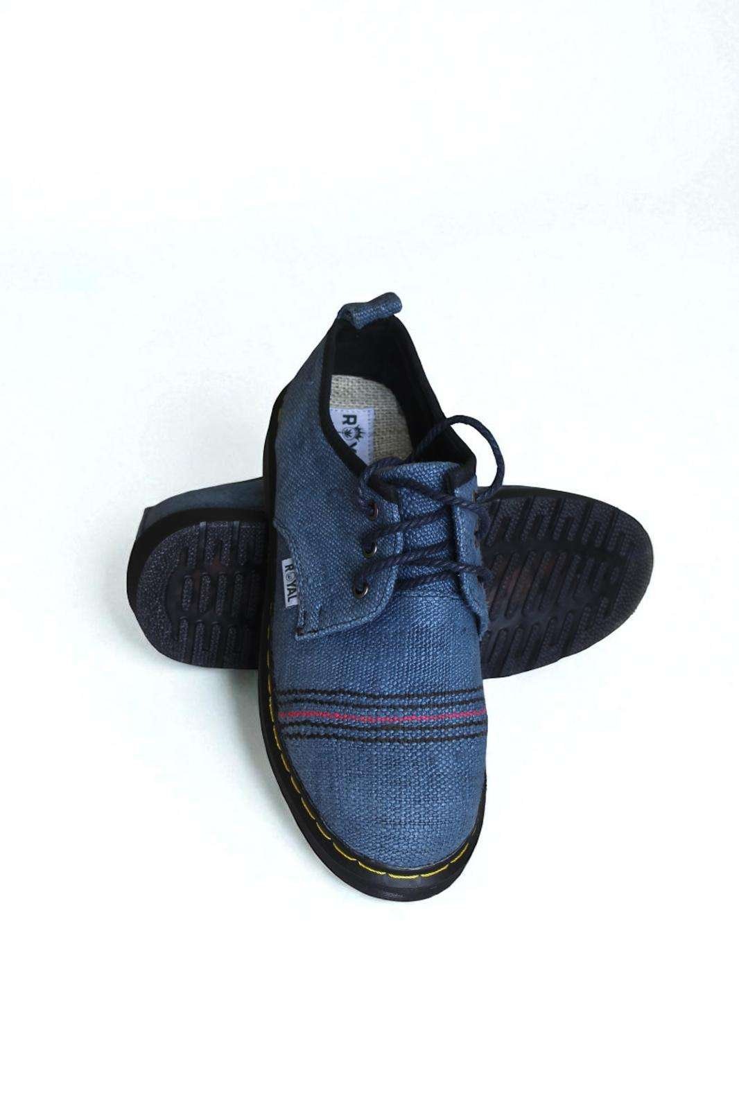 hemp shoes in plain background