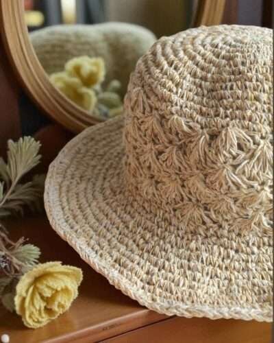 Kathmandu Knot Crochet Hat by spreadmaya