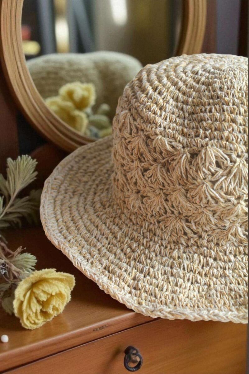 Kathmandu Knot Crochet Hat by spreadmaya