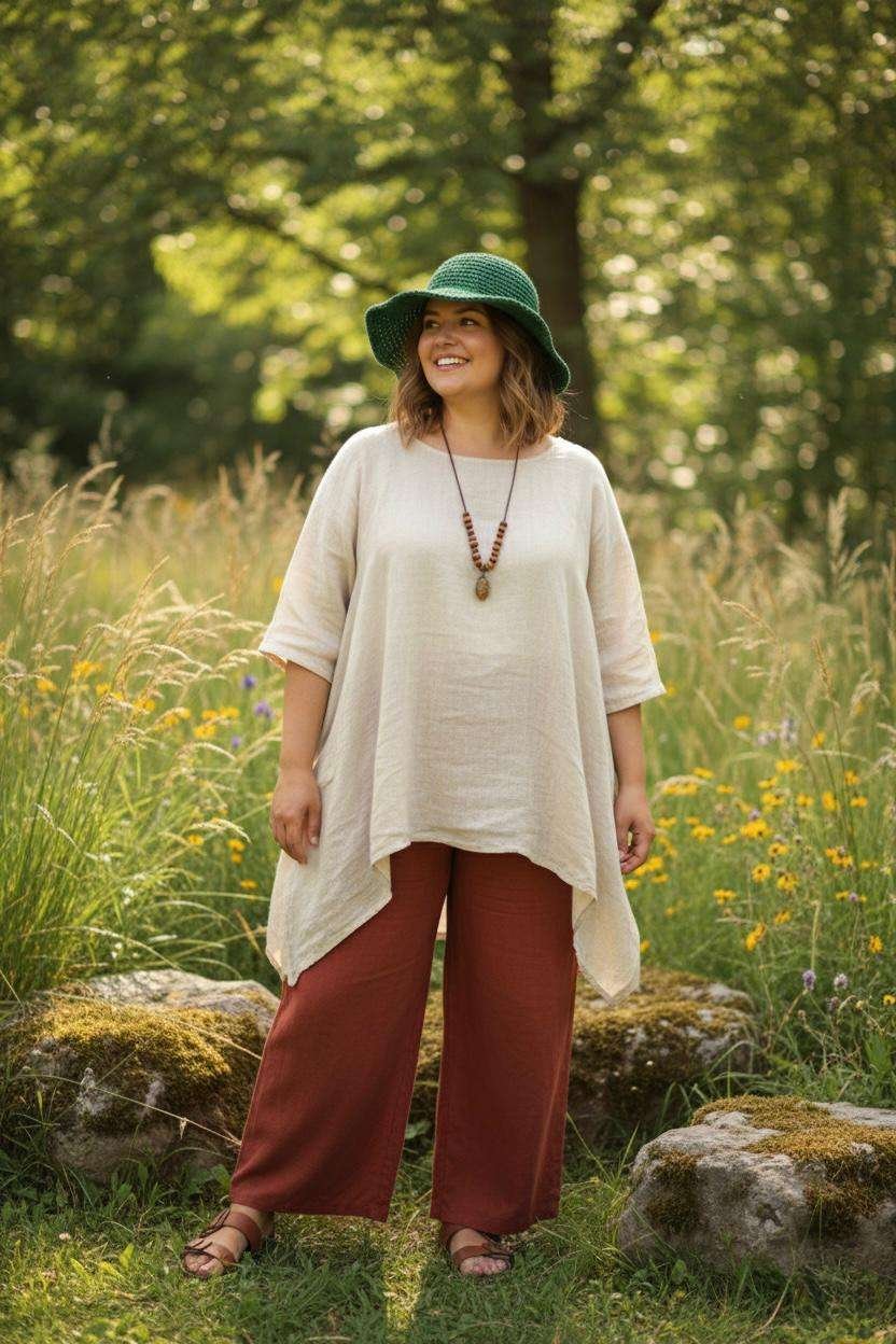Sage Green Crochet Hat - Adjustable Copper Wire Brim - Made from 100% Hemp