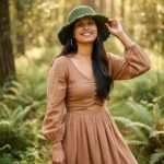 Slimy Green Crochet Hat