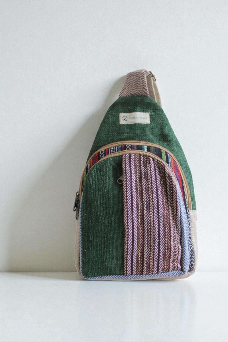 Hemp Sling Bag – Sustainable, Ethical & Handmade - Image 7