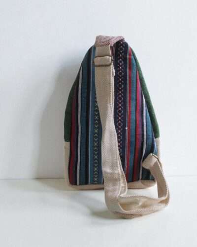 Hemp Sling Bag – Sustainable, Ethical & Handmade - Image 3