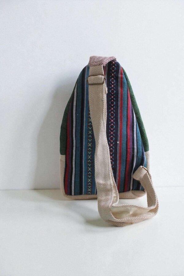 Hemp Sling Bag – Sustainable, Ethical & Handmade - Image 3