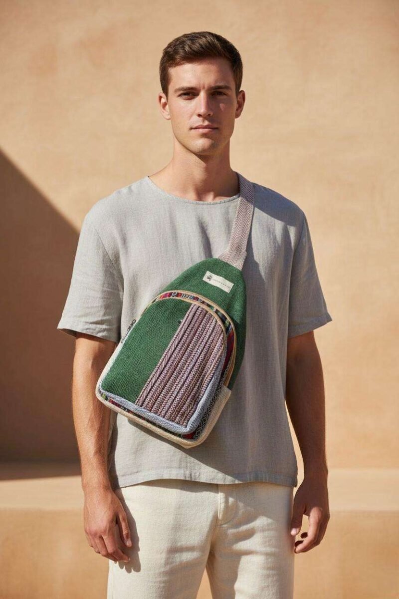 Hemp Sling Bag – Sustainable, Ethical & Handmade