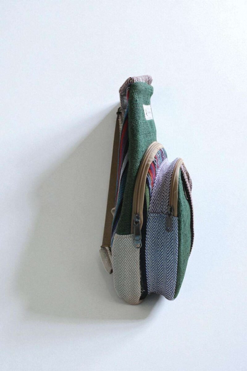 Hemp Sling Bag – Sustainable, Ethical & Handmade - Image 5